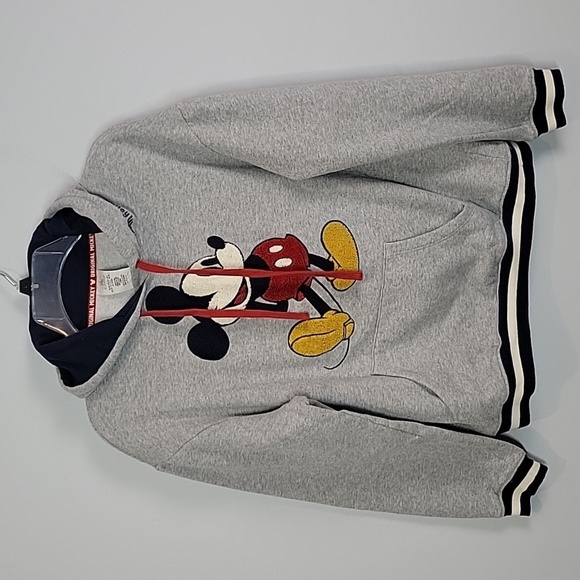 Disney Tops - Disney Parks MICKEY MOUSE hoodie Textured